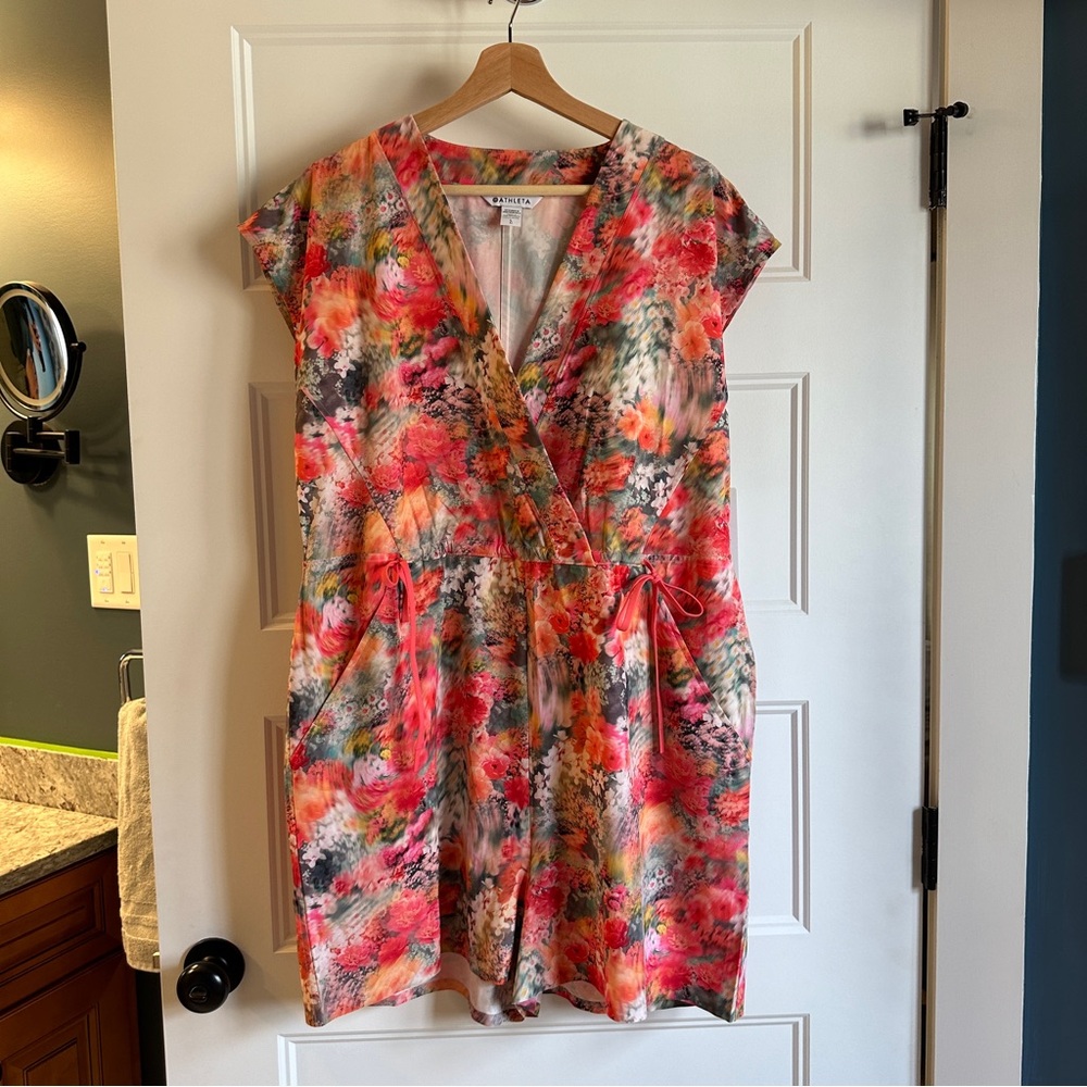 Athleta Marlow Romper - Floral print - Large